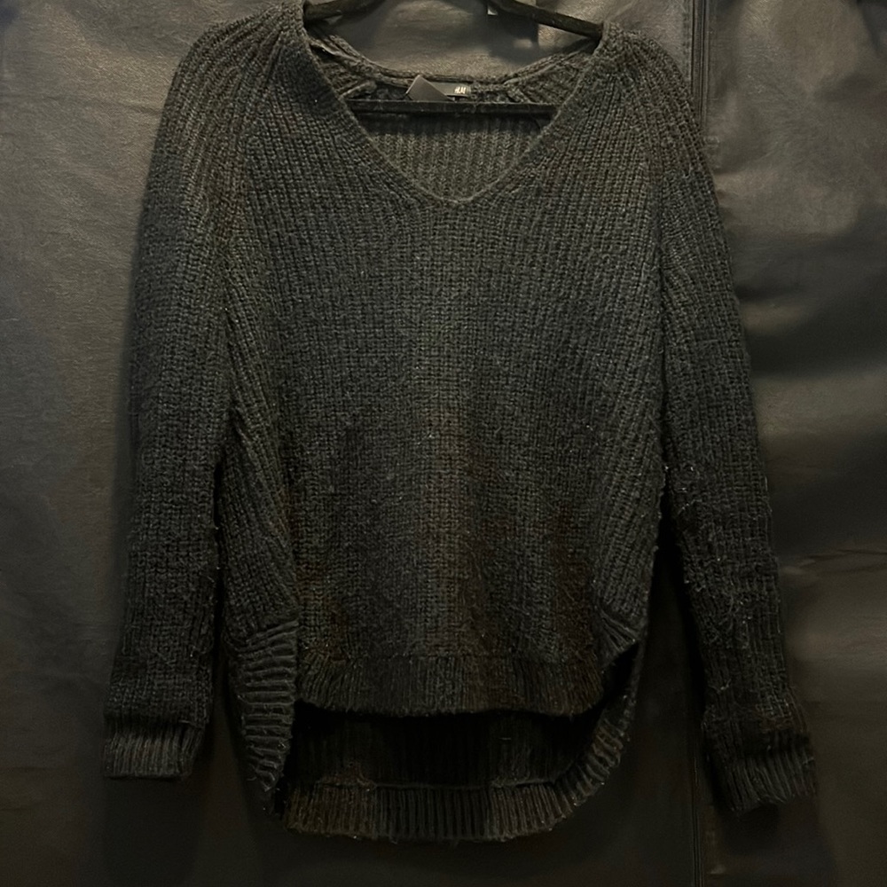 H&M sweater - black
